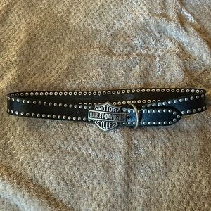Harley Davidson Studded Belt
